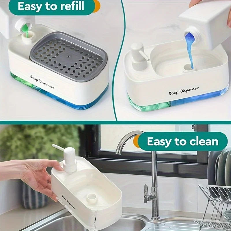 2-in-1 Soap Dispenser